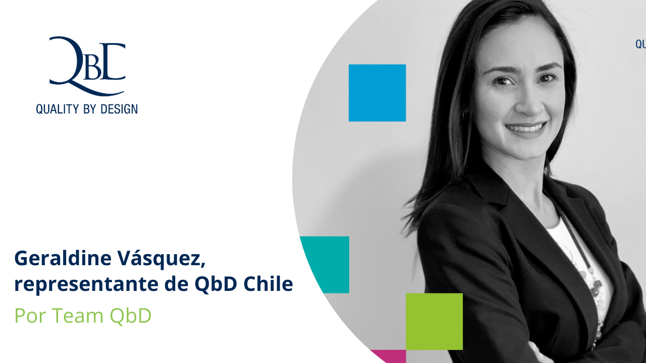 Geraldine Vásquez, representante de QbD Chile
